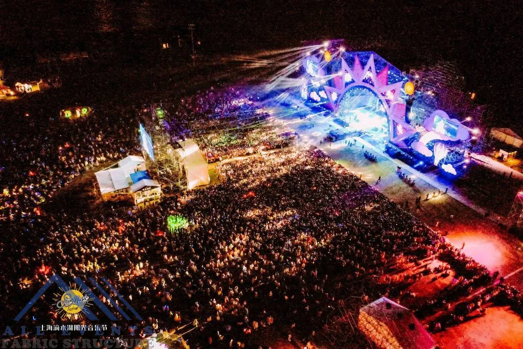 逐光乐动 篷筑盛会｜全品类模块化篷房，助力音乐节多元空间落地